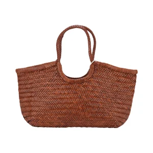 NANTUCKET BASKET BIG BAG #TAN