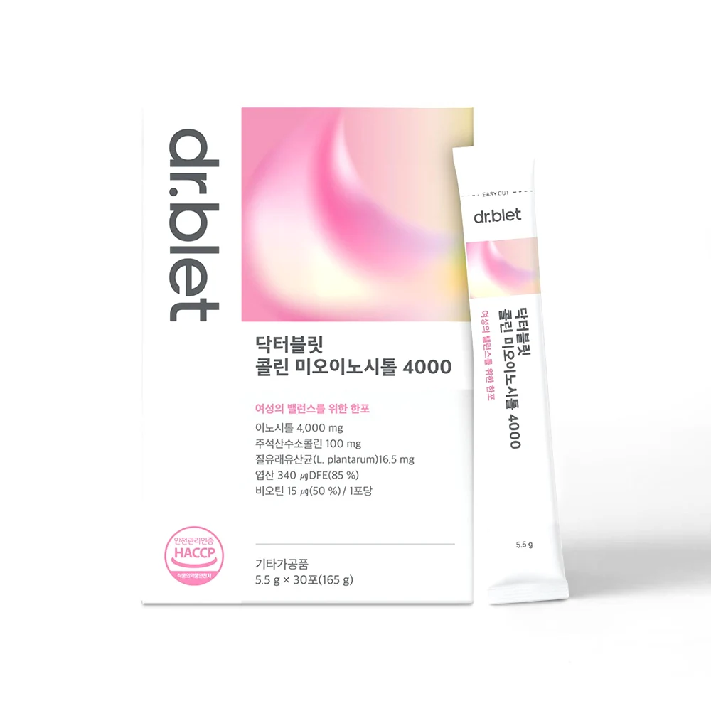 신세계인터넷면세점-닥터블릿-닥터블릿 콜린 미오이노시톨 4000 (30포)