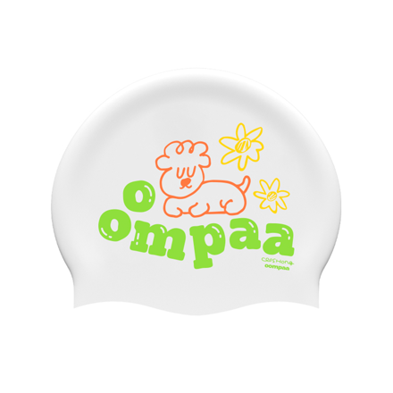 [COOSHONG] FLOWER DIVING SWIM CAP 泳帽