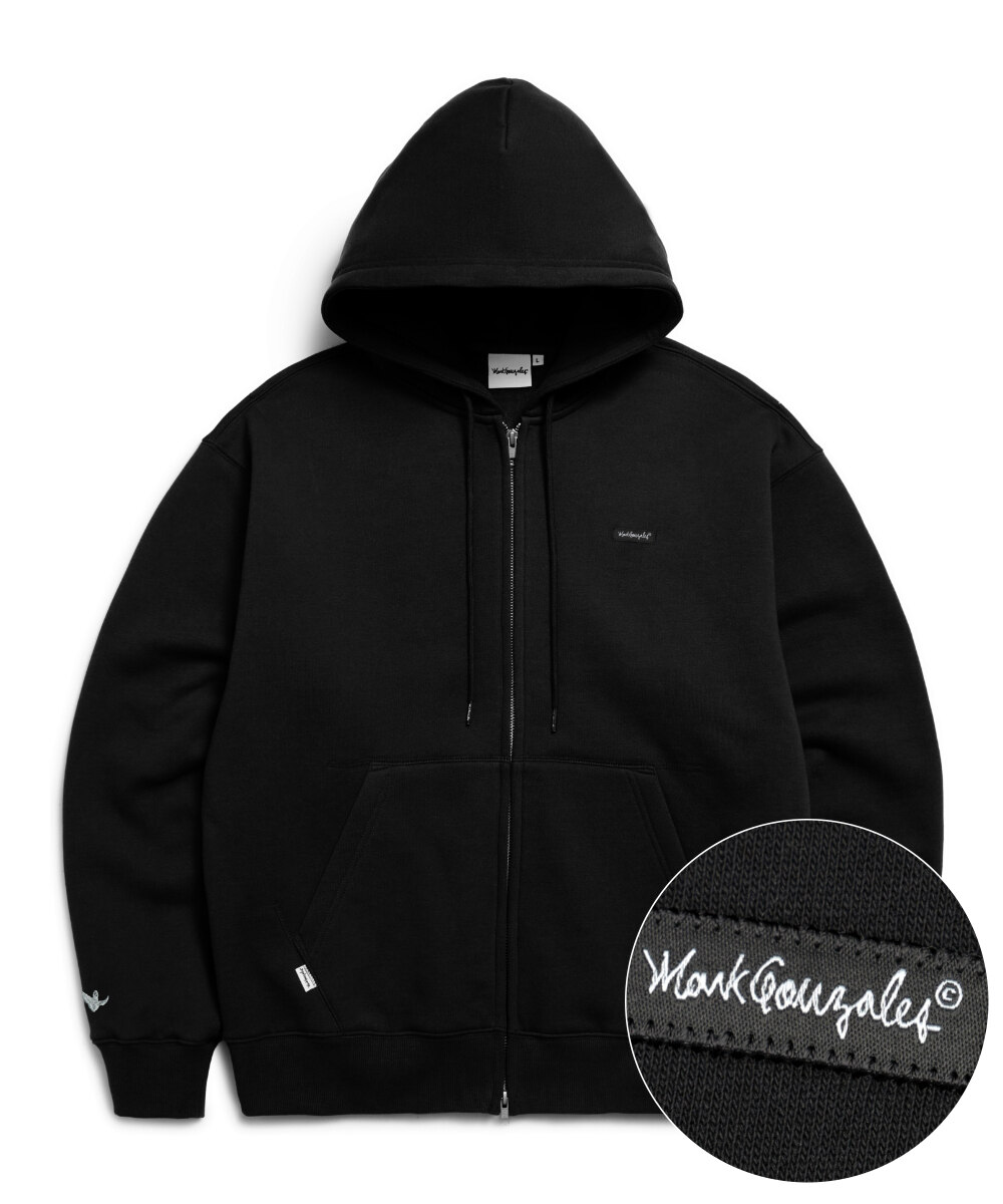 スウェット・トレーナー Mark Gonzales ANGEL WAPPEN OG SWEAT HALF ZIP-UP ANGEL WAPPEN OG SWEAT HALF ZIP-UP - M/GREY - 마크곤잘레스