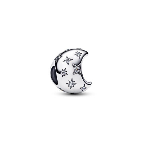 Sparkling Crescent Moon 吊饰