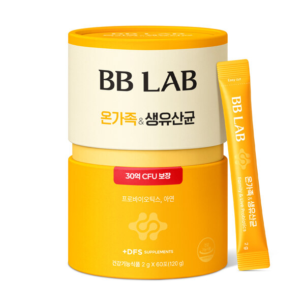 신세계인터넷면세점-뉴트리원라이프-비비랩 30억 온가족&생유산균 60포