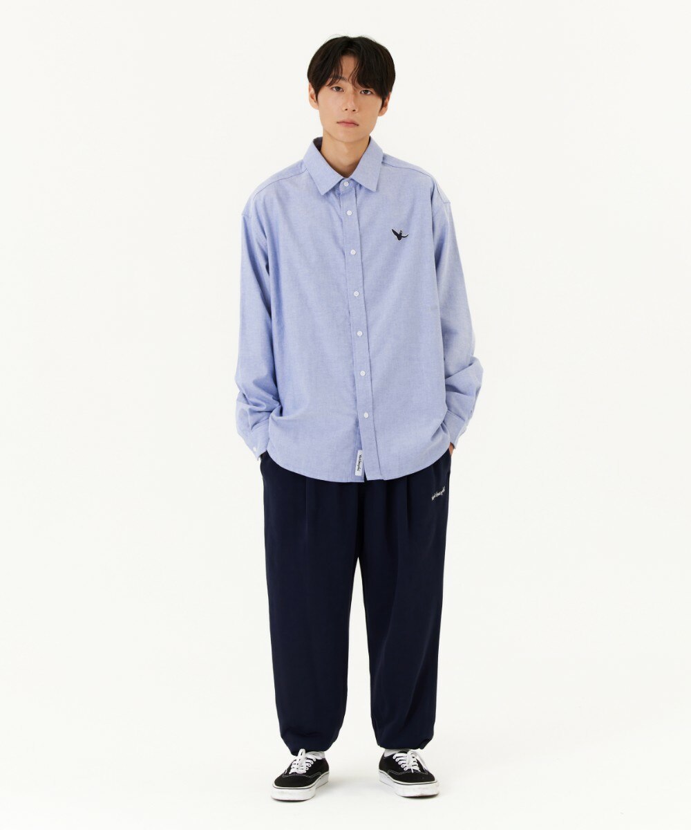 SIGN LOGO OG SWEAT JOGGER PANT NAVY - 마크 곤잘레스 - 패션