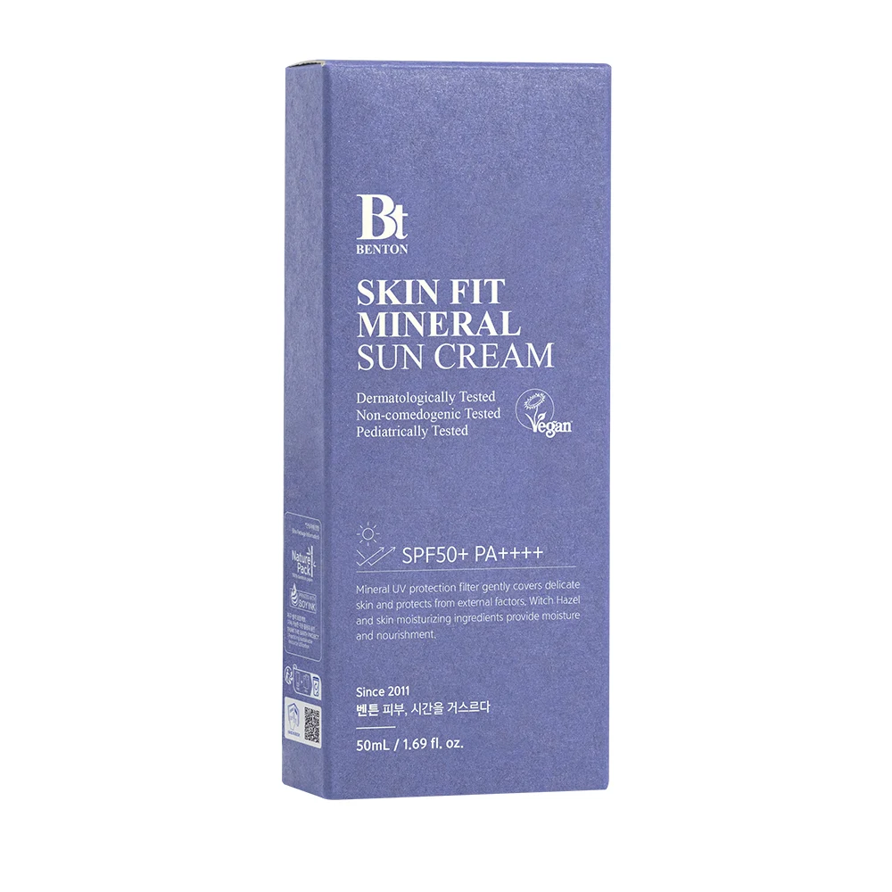 신세계인터넷면세점-벤튼-Suncare-스킨핏 미네랄 선크림 50mL (유아사용 적합테스트 완료)