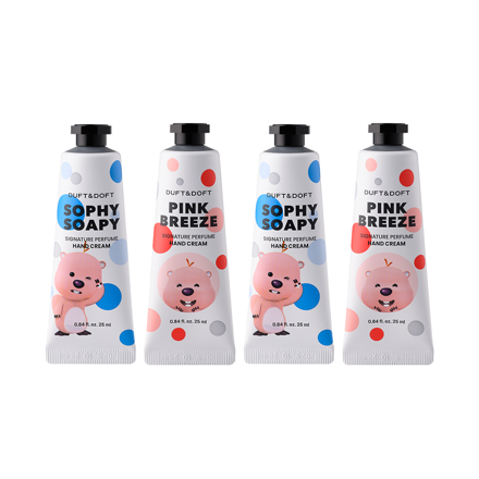 Zanmang Loopy 香氛护手霜 25ml*4(Sophie Sophie & Pink Breeze)