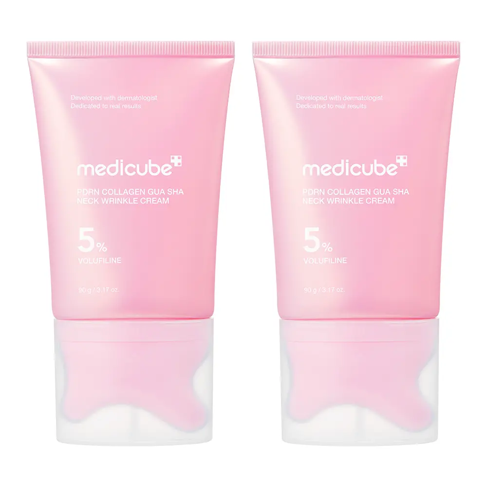 신세계인터넷면세점-메디큐브-FacialCare-[면세전용] PDRN 콜라겐 괄사넥 링클크림 듀오
