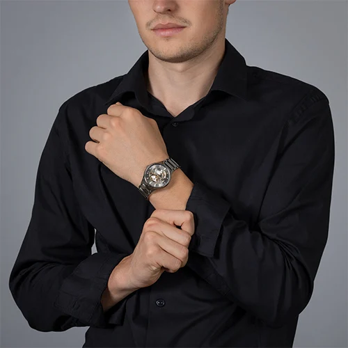 신세계인터넷면세점-라도-unisex_watch-R27108112 / True Round Automatic Open Heart / 남녀공용