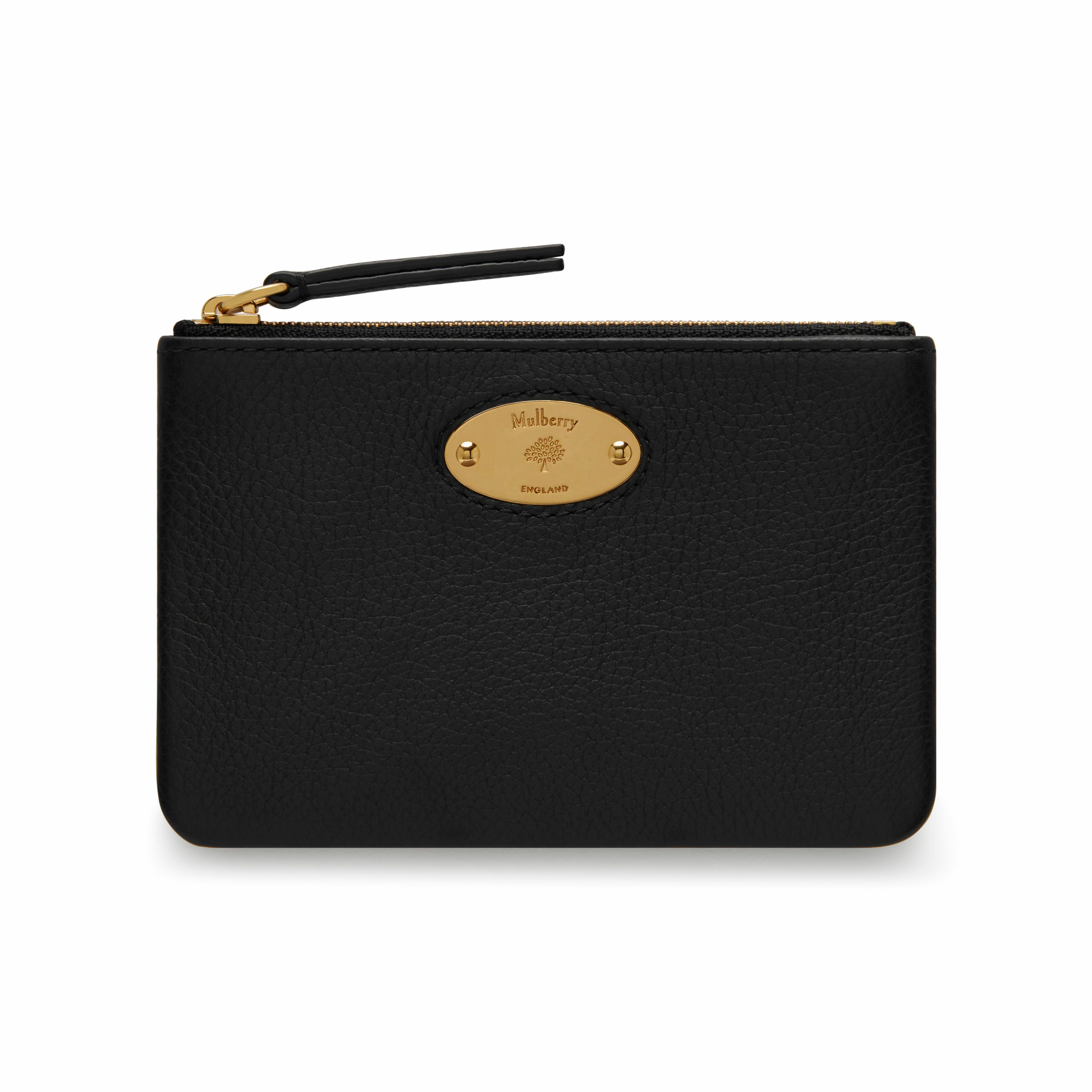 Mulberry Plaque Small Zip Coin Pouch SCG
