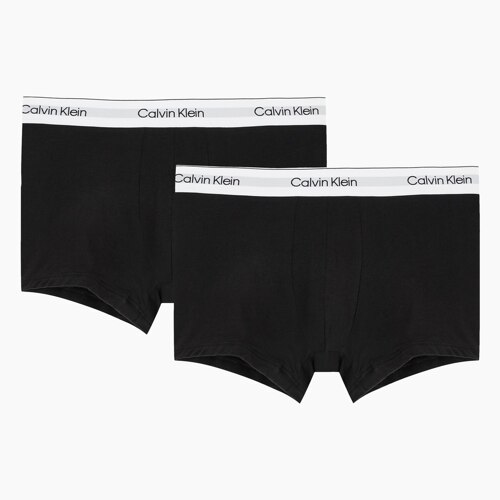 Men's Modern Cotton Stretch Boxers 2PK_BLACK