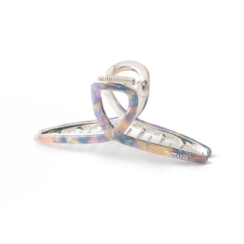 Purple Mix/ Thin Marbling Hair Claw Clip