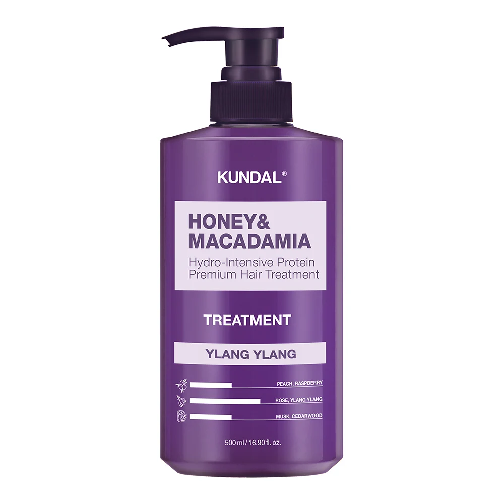 신세계인터넷면세점-쿤달-Hair_care-허니 앤 마카다미아 단백질 트리트먼트 500ml (일랑일랑)