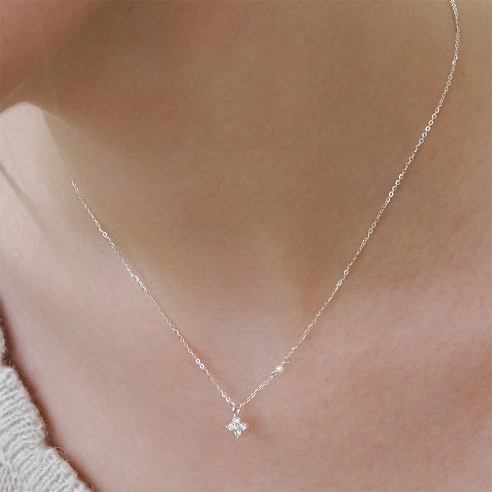 신세계인터넷면세점-앵브록스-necklace-starflower pearl necklace