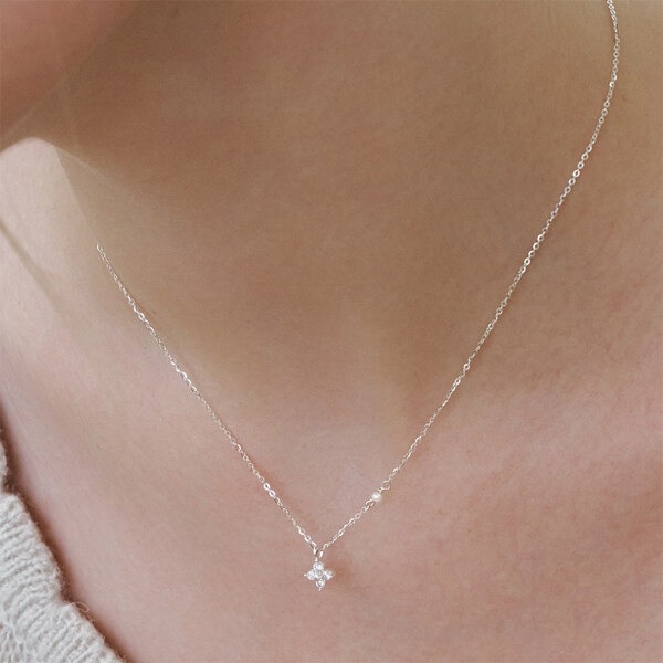 신세계인터넷면세점-앵브록스-necklace-starflower pearl necklace