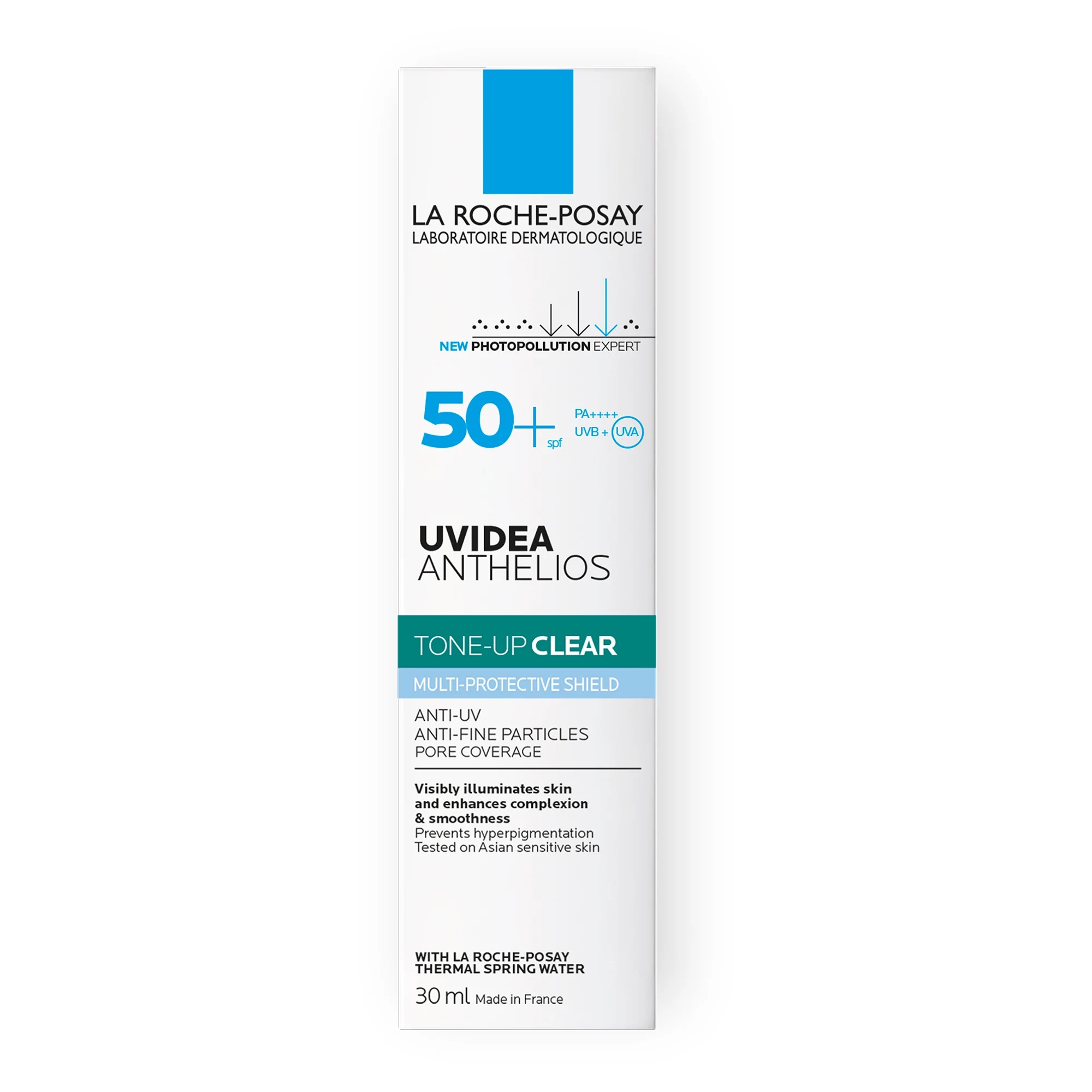 신세계인터넷면세점-라로슈포제-Suncare-유비데아 안뗄리오스 톤업 클리어 크림 30ml - SPF50+