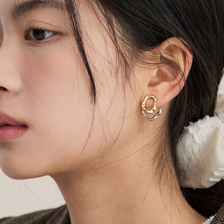 Layer Ring Earrings
