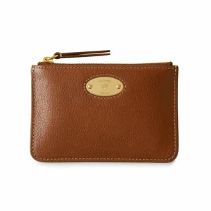 Mulberry Plaque Small Zip Coin Pouch Legacy NVT