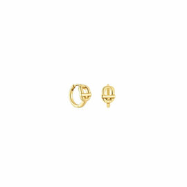 Vermeil Hoop earrings motif TOUS MANIFESTO