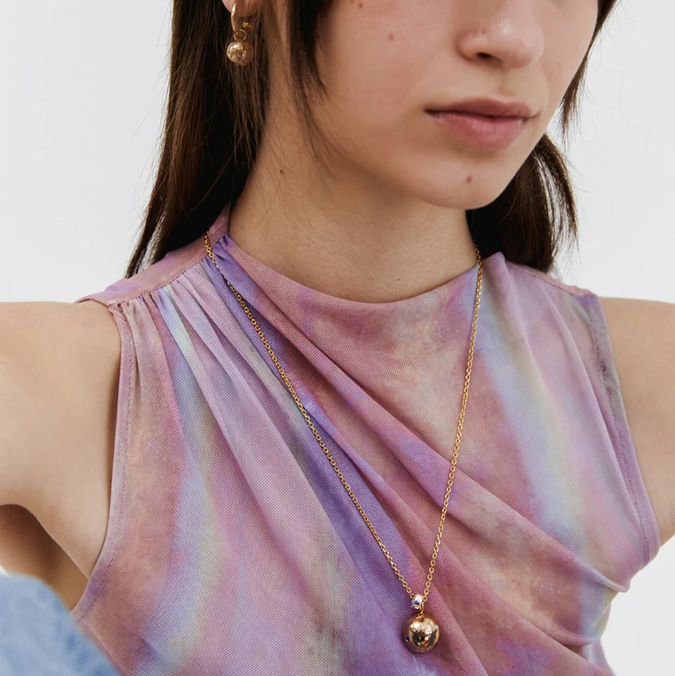 신세계인터넷면세점-미드나잇 모먼트-necklace-cosmic big necklace - gold