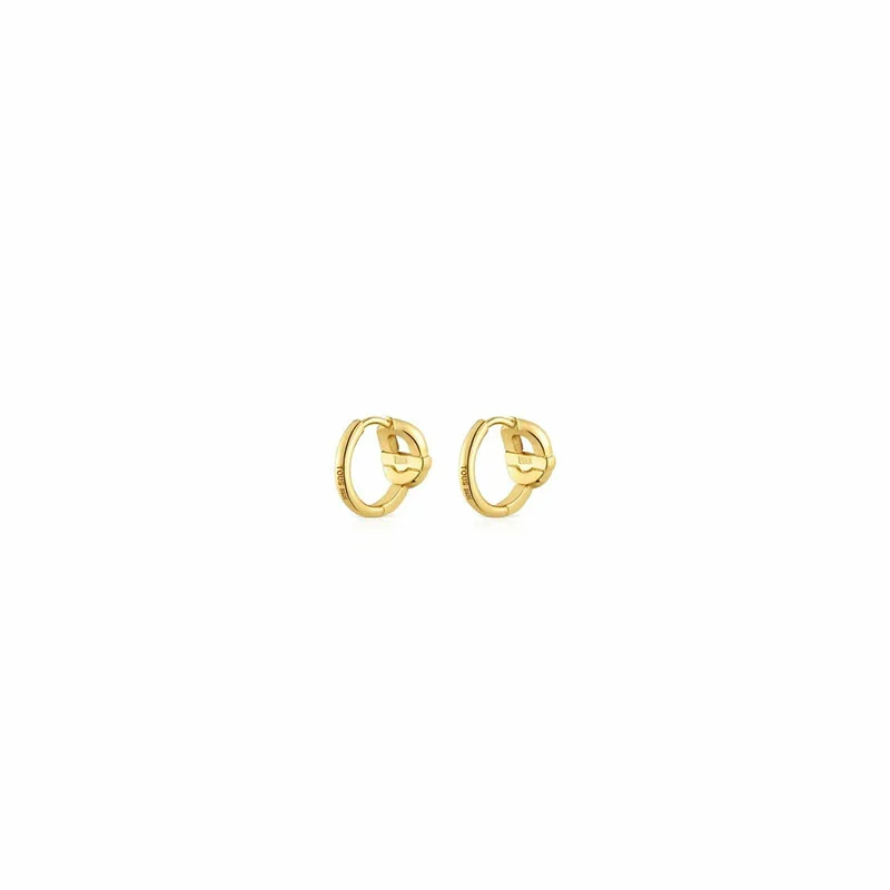 신세계인터넷면세점-토스-earring-Vermeil Hoop earrings motif TOUS MANIFESTO