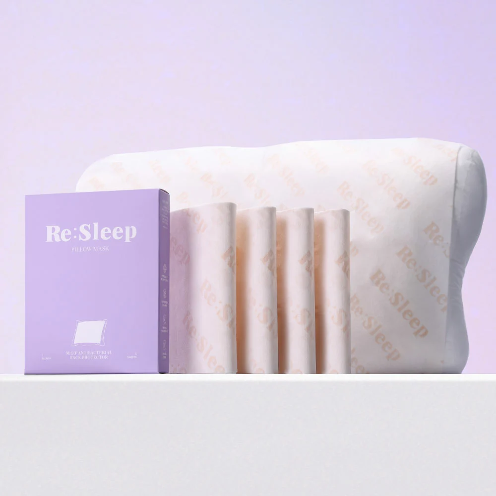 신세계인터넷면세점-리슬립-BodyCare-[2개 40% / 3개 45% 할인] MOF 항균 베개 커버 4매입