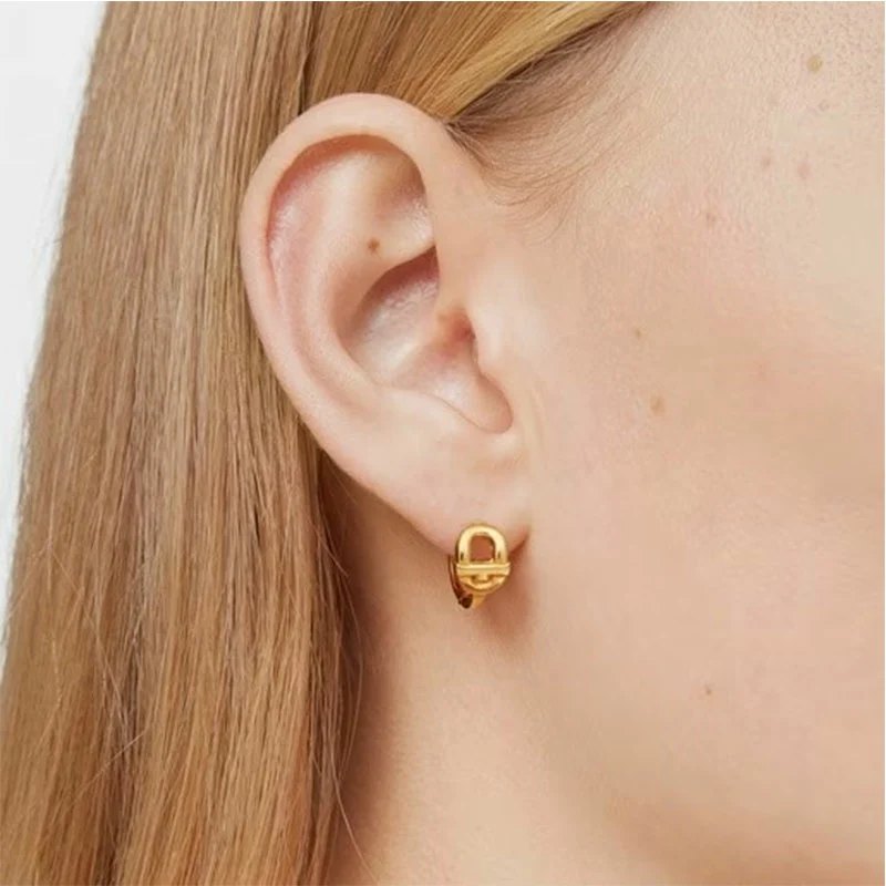 신세계인터넷면세점-토스-earring-Vermeil Hoop earrings motif TOUS MANIFESTO