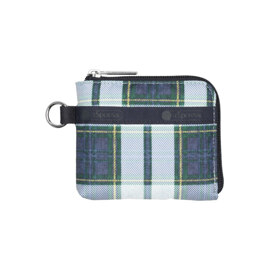 CLS SLIM WALLET DEEP BLUE TARTAN