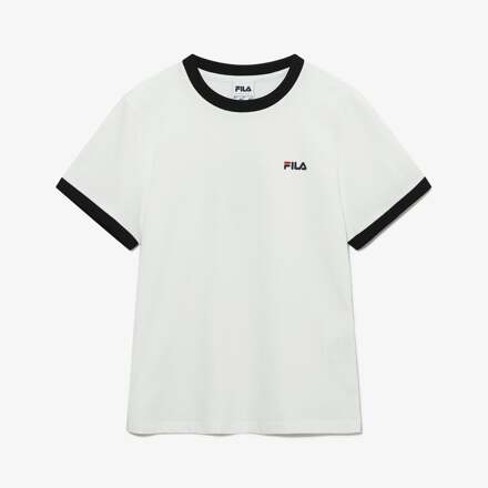 BASIC LINEAR RINGER T恤_BLACK