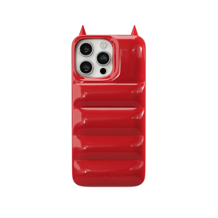 The Puffer Case - Cupid in Red