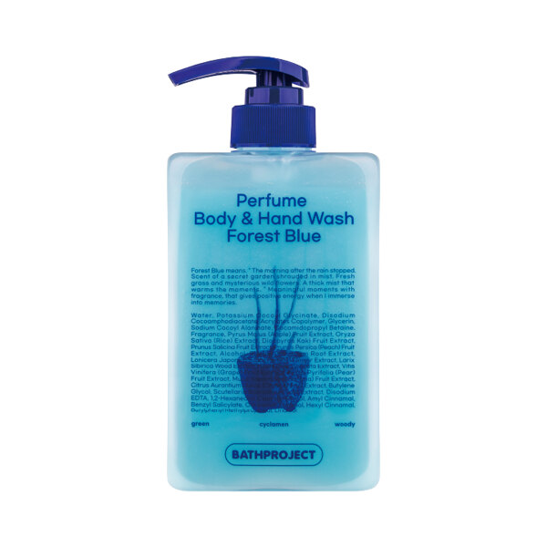 신세계인터넷면세점-배쓰프로젝트-Shower-Bath-퍼퓸 바디앤핸드 워시 포레스트블루 500ml