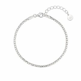 [아이유 PCIK] UNIS 실버 팔찌 S  JJUNB06B5507SW190