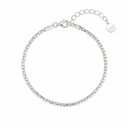 [아이유 PCIK] UNIS 실버 팔찌 S  JJUNB06B5507SW190