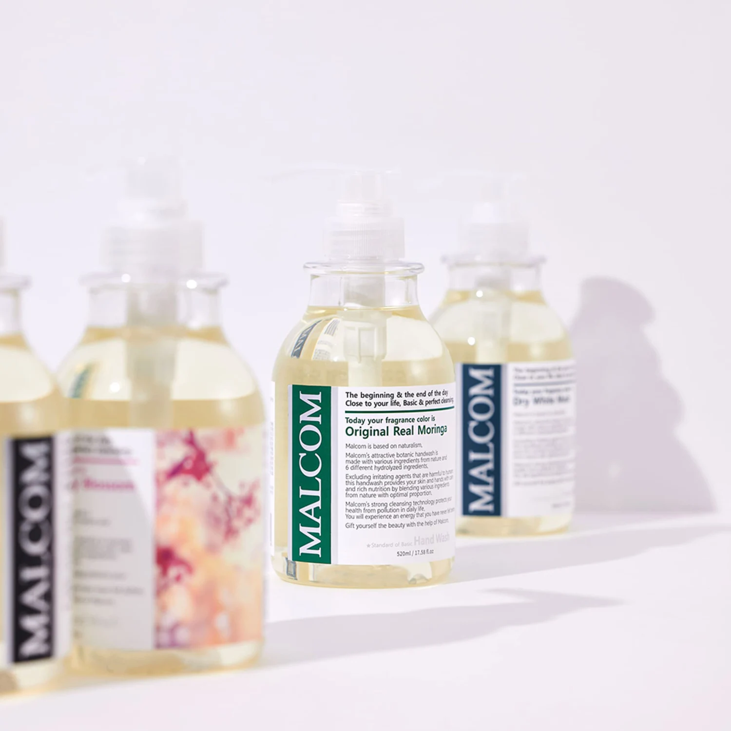 신세계인터넷면세점-말콤-Handcare-약산성 알러지프리 핸드워시 타임리스 블랙머스크520ml