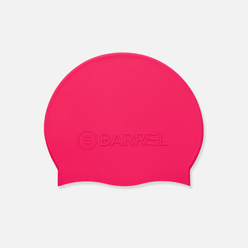 韩际新世界网上免税店-BARREL-SWIMEQUIPMENT-Basic embossing silicone swim cap Chili red 泳帽