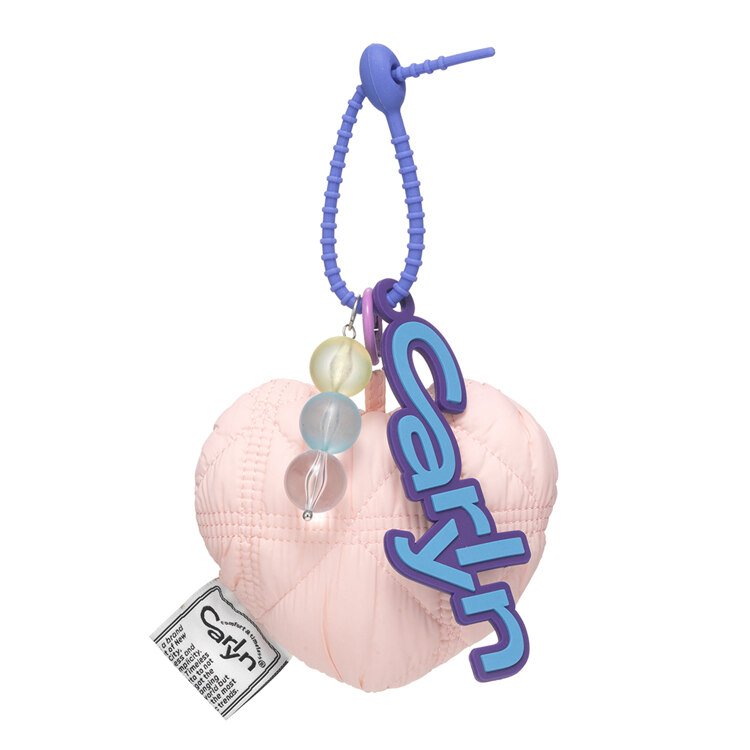 韩际新世界网上免税店-CARLYN-女士箱包-Cotton Heart Bag Charm 包挂饰 pink
