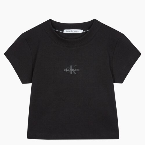 Women's Monogram Baby T-shirt 短袖T恤_BLACKH