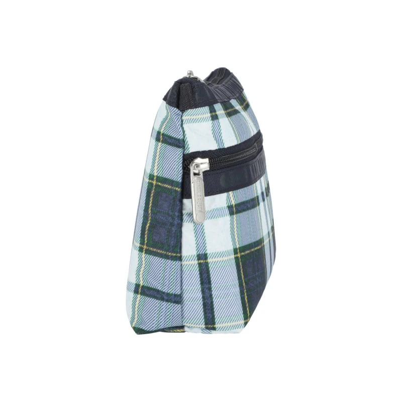 신세계인터넷면세점-레스포색-메이크업도구-CLS COSMETIC CLUTCH DEEP BLUE TARTAN