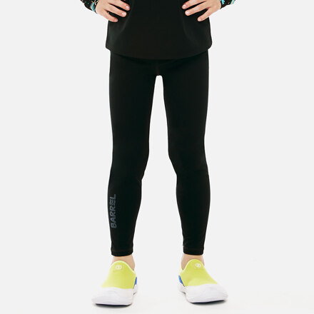 키즈 에센셜 9부 워터 레깅스(B6SKWLG302BLK)