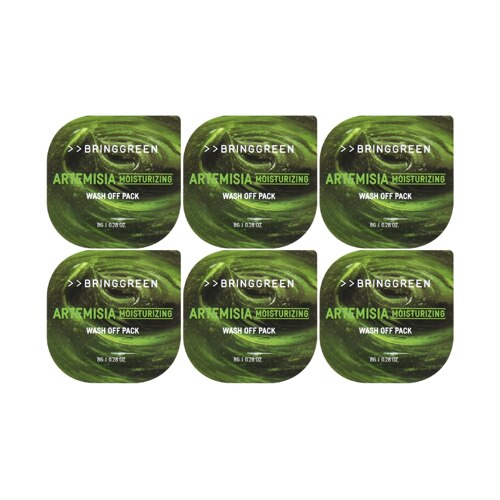 韩际新世界网上免税店-BRING GREEN--BRING GREEN FRESH BALL PACK [ARTEMISIA] 面膜 8g × 6EA
