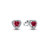 신세계인터넷면세점-판도라-earring-엘리베이티드 하트 스터드 이어링