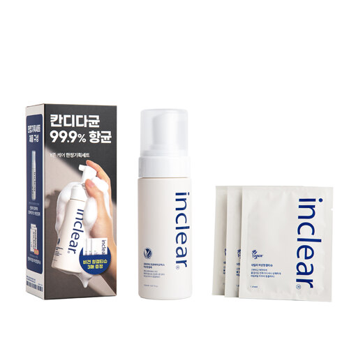 신세계인터넷면세점-인클리어-Waxing-Deodorant-HygieneProducts-강화약쑥 프로바이오틱스 여성청결제 기획세트