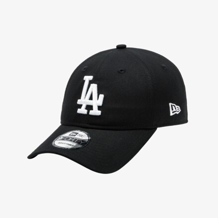 940 MLB LA Dodgers White on Black Unstructured Ball Cap Black 棒球帽