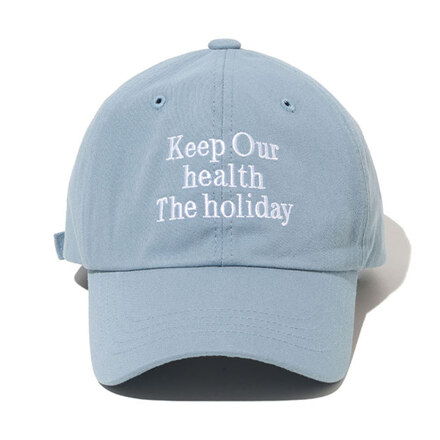 Holiday Signature Baseball Cap Sky Blue F