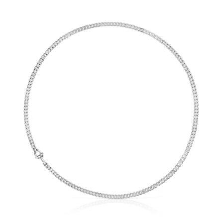 TOUS MANIFESTO silver curb choker