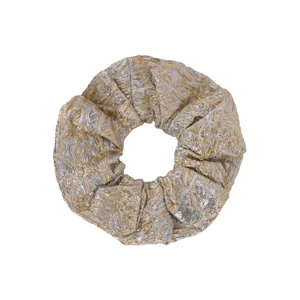METALLIC CLOQUE SCRUNCHIE