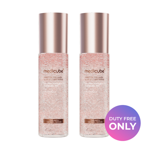 [면세전용] PDRN 핑크 콜라겐 젤리 미스트 세럼 듀오