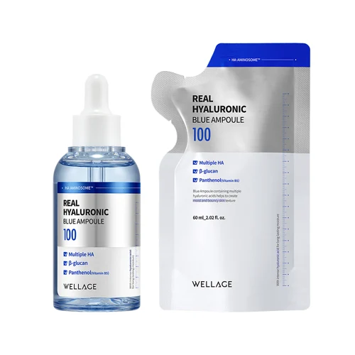 Real Hyaluronic Blue Ampoule Refill Special Set 安瓶替换装套装