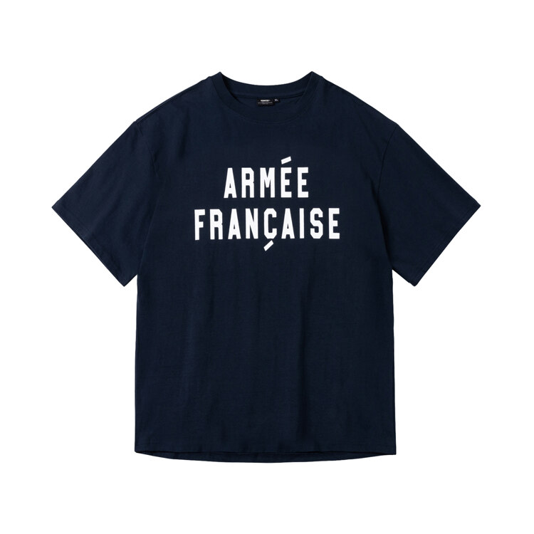 아르메 프랑세즈 숏 슬리브 네이비
