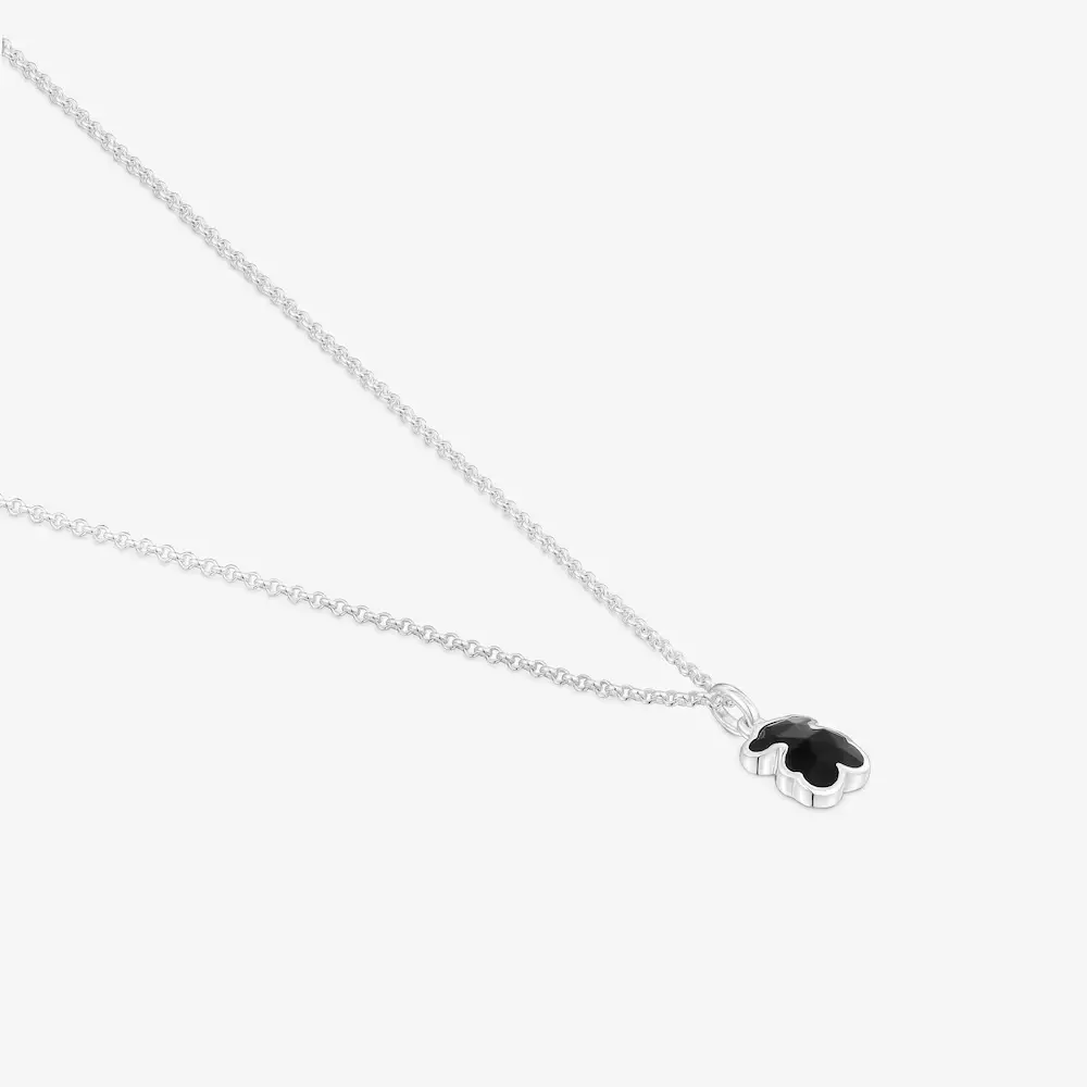 신세계인터넷면세점-토스-necklace-TOUS Silver necklace onyx bear