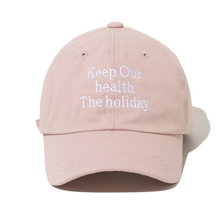 Holiday Signature Baseball Cap Vintage Pink F