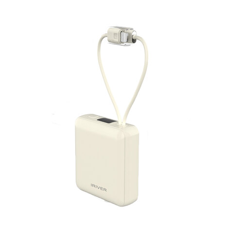 고속 미니 일체형 보조배터리 10000mAh(베이지)